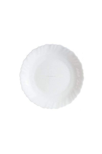 Luminarc Feston Dishwasher and Microwave Safe Dessert Plate White 19cm