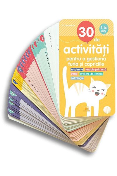 Editura Didactica Publishing House 30 activities to manage anger and tantrums