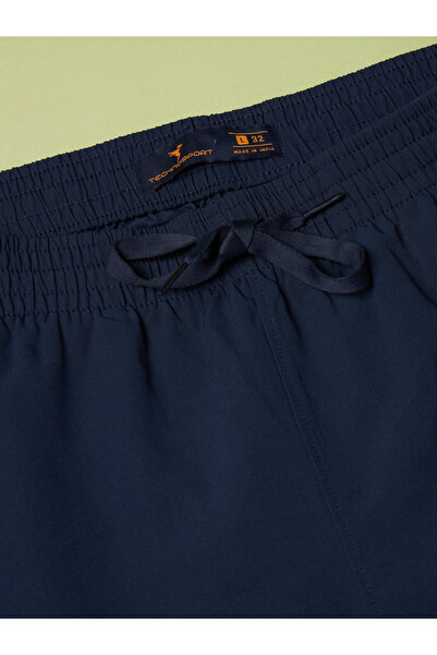 Technosport By Styli Solid Elasticated Trackpants with Pockets