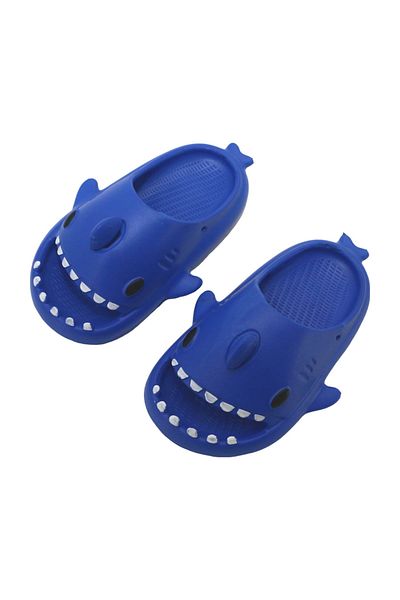 OEM Cheerful slippers for children, cute Shark pattern, made of EVA material, F-60.61