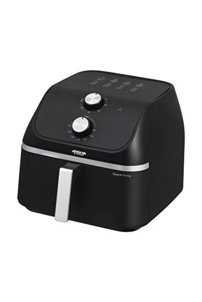 Arshia 9L Mechanical Air Fryer Oil-Free Cooking, Dual Knob Control, 1900W Power, Family Size Capac