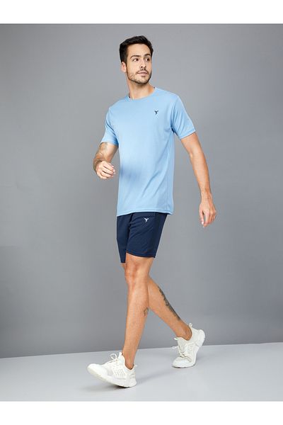 Technosport By Styli Solid Regular Fit Shorts