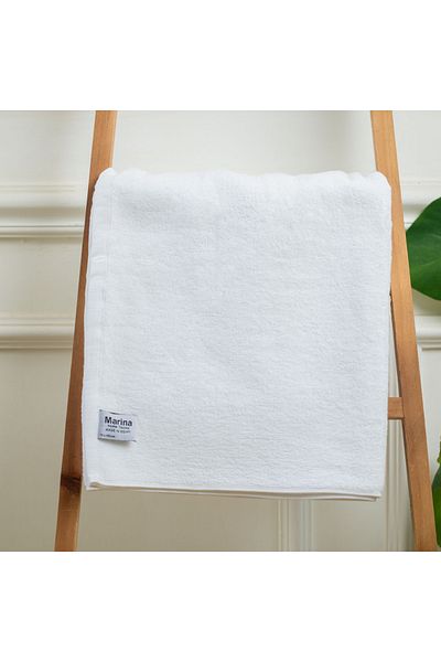 Alhabib bedding Marina Hotel Towel, Luxury Cotton, White, 140*70