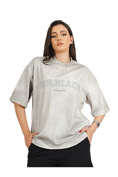 SWAG SA MR.BLACK Embroidered T-Shirt