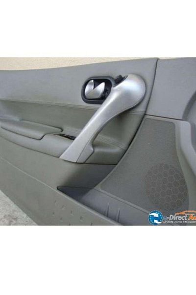 ZETOTO Renault Megane 2 Door Interior Pull Armrest Left Side Matte Chrome 7701476922