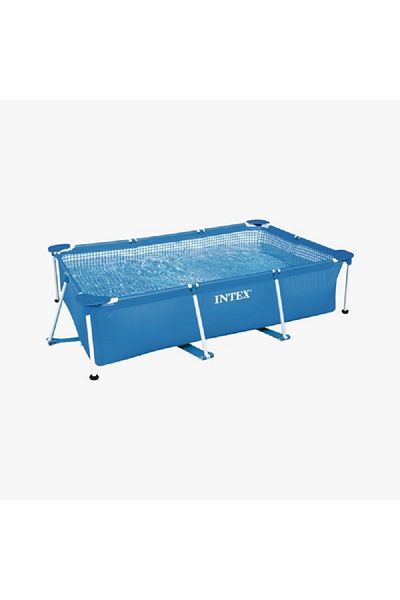 Intex Rectangular Frame Pool Blue 3834 Liter