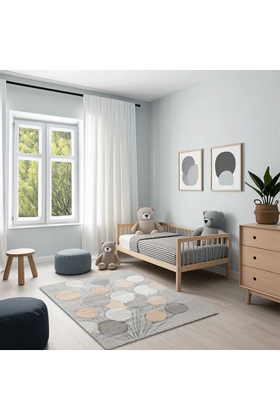 Alkaffary Al-Qafari - Lavita Multicolor Children's Rugs