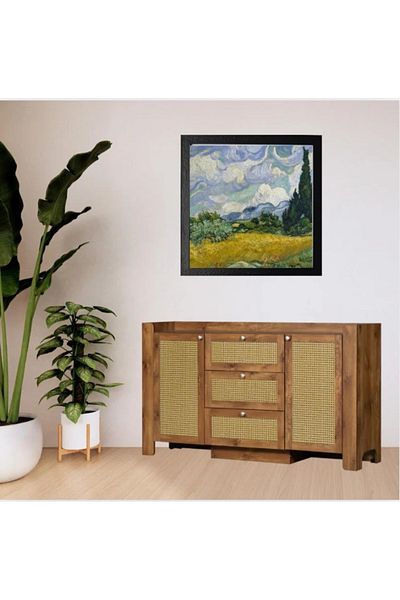 DEC9 Modern buffet cabinet with a unique and distinctive design