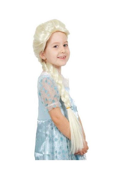unbranded Braided wig inspired by Elsa character, suitable for costume parties - Beige