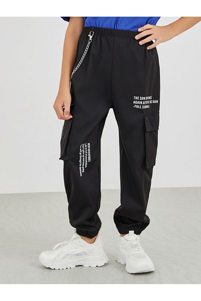 Styli Printed Regular Fit Cargo Pants