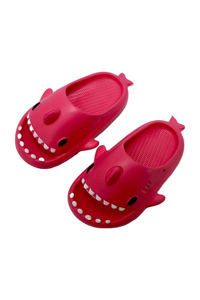 OEM Cheerful slippers for children, cute Shark pattern, made of EVA material, F-60.61