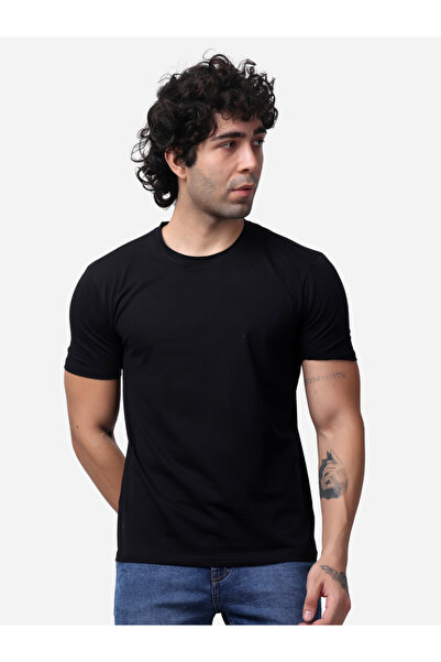 Stylox By Styli Solid Short Sleeve Regular Fit T-Shirt