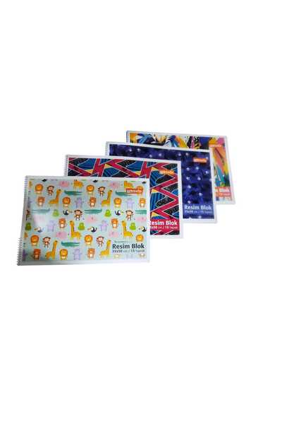 Mynote 35X50 Spiral Card Cover 15 Leaf Picture Notebook Yellow