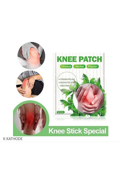 K KATHODE Set of 12 Herbal Patches for Joint Pain Relief