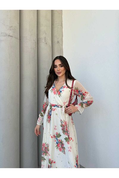 Att Style Chiffon Flower Dress