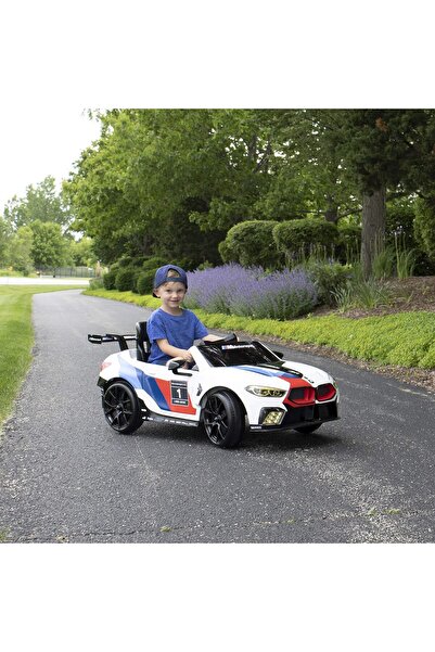 Rollplay BMW M8 GTE Racing, 12V RC, White