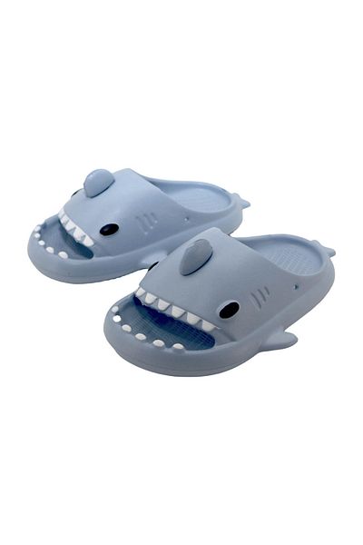 OEM Papuci veseli pentru copii, model dragut Rechin, din material EVA, F-60.61