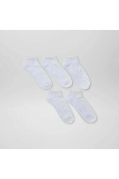 KIABI Pack of 5 pairs of invisible socks WHITE