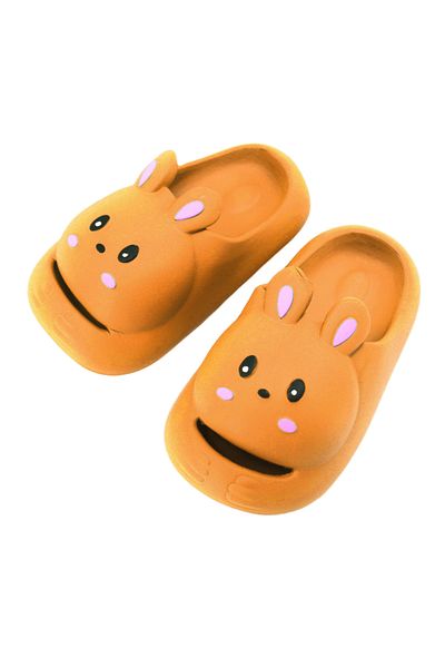 OEM Cheerful slippers for children, cute Bunny pattern, made of EVA material, F-381.382