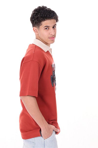 SWAG SA Oversized T-shirt with embroidery and print