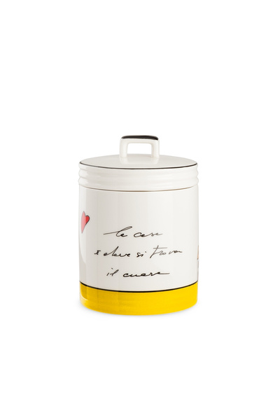 Egan Italy Le Casette Kavanoz Sarı 11x15 cm