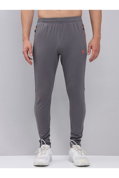 Technosport By Styli بنطال رياضي مطاطي سادة مع جيوب