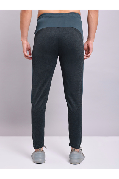 Technosport By Styli Solid Trackpants with Drawstring