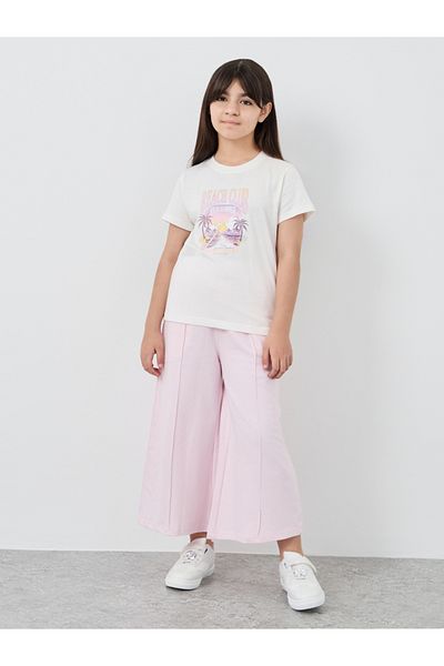 Styli Graphic Print Round Neck T-Shirt
