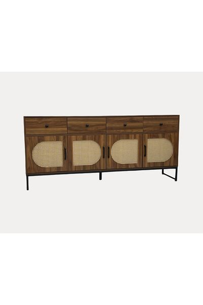 DEC20 Stylish and modern wooden buffet cabinet 180 cm