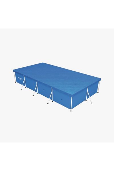 Intex Rectangular Pool Cover – Blue (FITS POOLS UP TO 3M X 2M) | 22.8 X 10.2 X 24.4 Cm