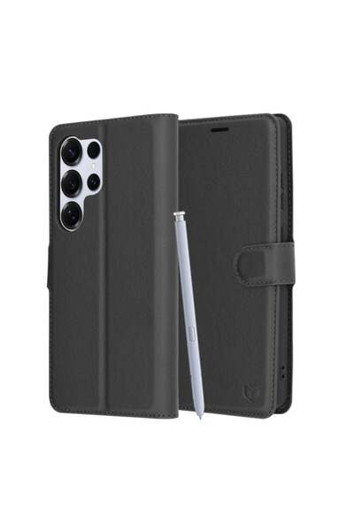 SKYDDAR INNOVATION Θήκη για Samsung Galaxy S25 Ultra, Δερμάτινη Folio τύπου B...