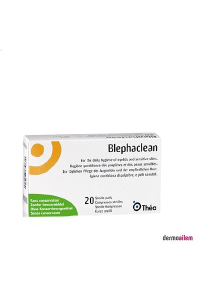 Thea Blephaclean 20 Pieces Eye Makeup Remover Wipes