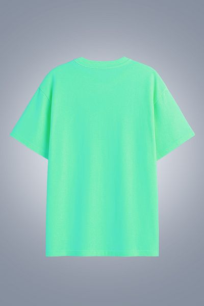 bilcee Women's Green Oversize T-Shirt 4583