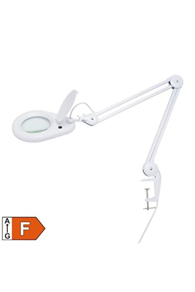 Powertoolsconcept Επιτραπέζιο φωτιστικό με μεγεθυντικό φακό, LED, επιτραπέζια...