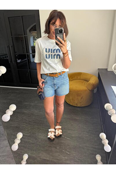 begum mayda Orijinal Marka , Kesik Jean Şort