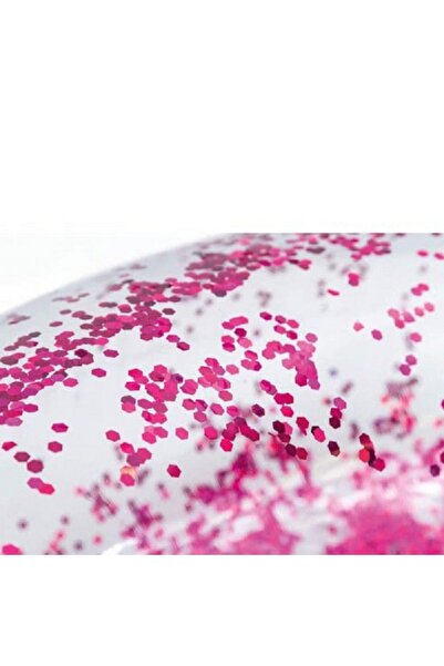 Intex Vinyl Round Transparent Glitter Inflatable Tube for 9 Years