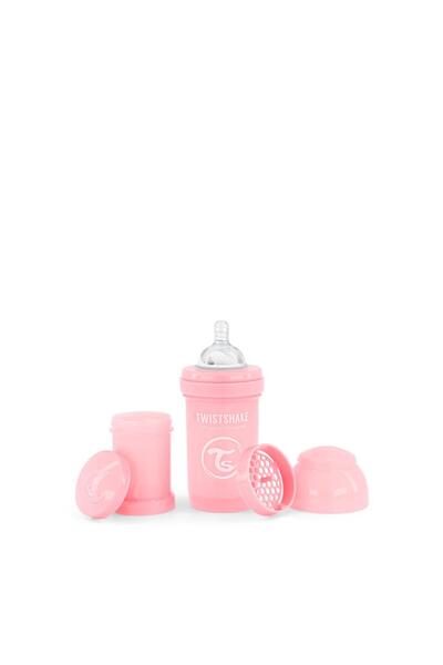 Twistshake Pink Anti-Colic Baby Bottle (0+ Months) (180 ml)