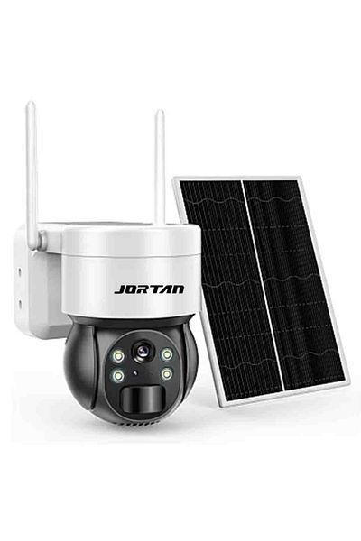 COBI SMART® Solar Panel Surveillance Camera, Wi-Fi, 4MP, Motion Sensor, Speaker, 355° Rotation, IP66