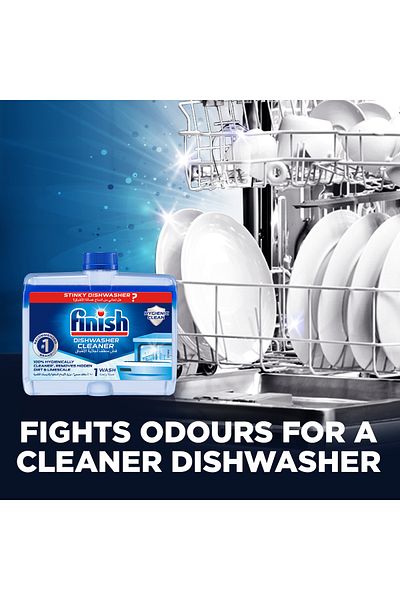 Finish Ultimate Plus 45x2 Tabs + Finish Dishwasher Machine Cleaner 250ml, Pack of 2