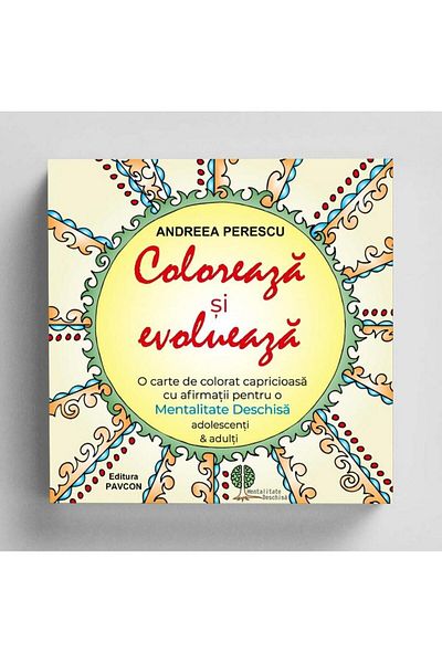 Editura Pavcon Color and evolve. A whimsical coloring book