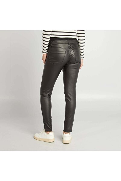 KIABI Maternity trousers complete with elasticated panel black