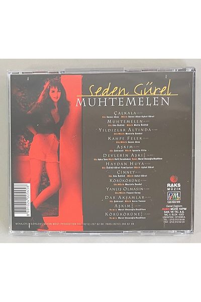 Raks Seden Gürel Probably Cd (Original 1996 Period Cd)