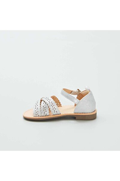 KIABI Sandals with openwork straps GREY