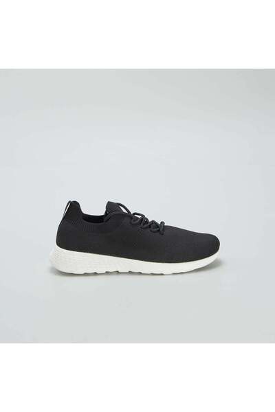 KIABI Running style mesh trainers BLACK