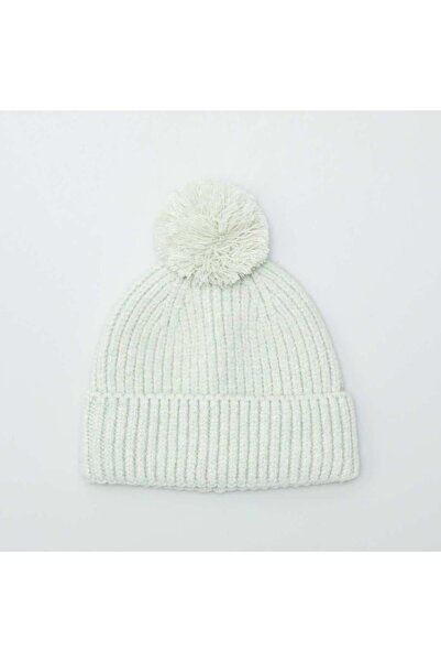 KIABI Double fleece hat + snood set BLUE