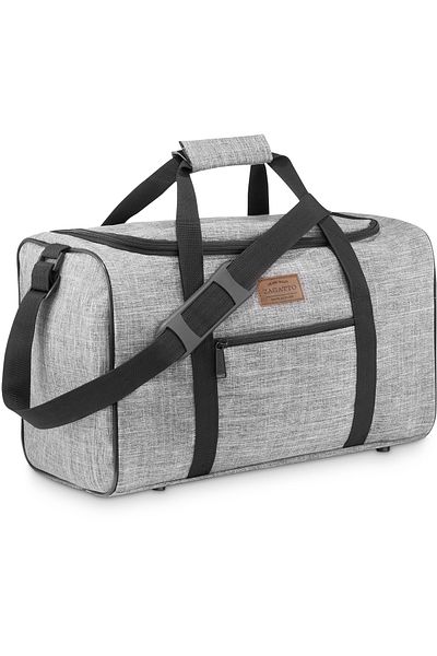 zagatto Cabin travel bag 20L, grey, 40x20x25 cm, Wizz Air/Ryanair compatible, lightweight, ZG836