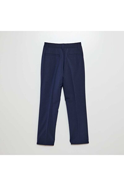 KIABI Slim-fit suit trousers blue