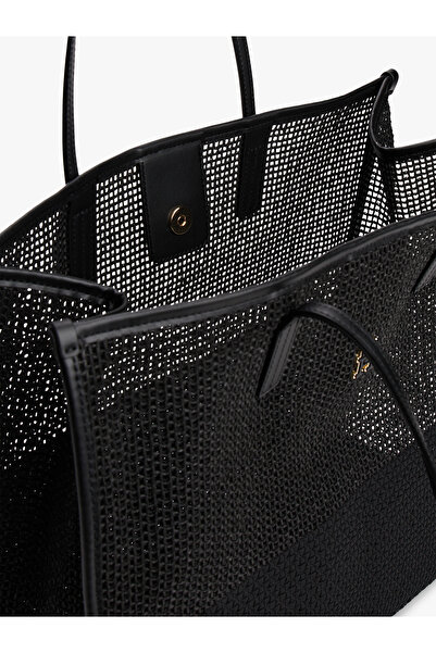 Tommy Hilfiger Th City Kadın Siyah Summer Tote Woven