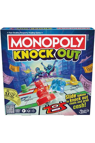 Hasbro Classic Monopoly Knockout Trading Board Game