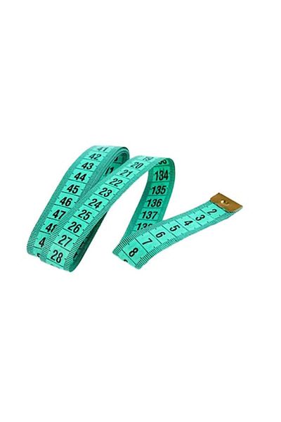 Gold Fish Classic tailor measuring tape, both faces in centimeters, 150 cm, green